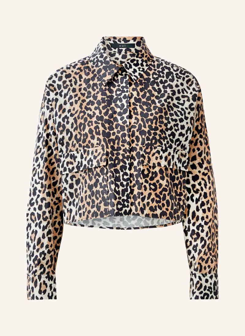 Oui Hemdbluse braun von Oui