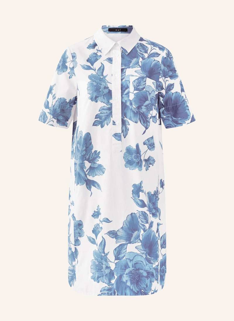 Oui Hemdblusenkleid blau von Oui