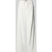 Oui Hose mit weitem Bein und Eingrifftaschen in Offwhite, Größe 44 von Oui