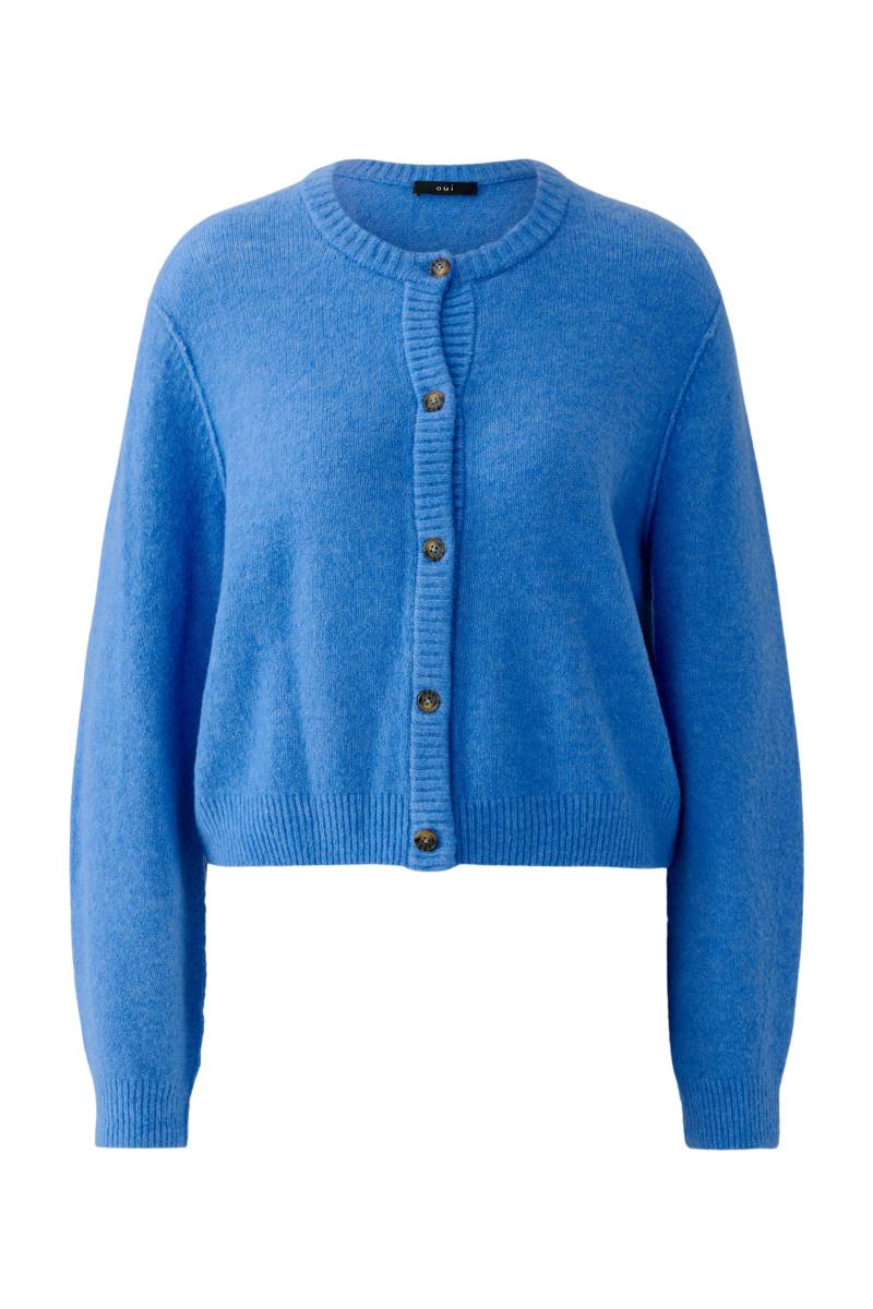 Oui - ILAYA Strickjacke blue - Gr. - 38 von Oui