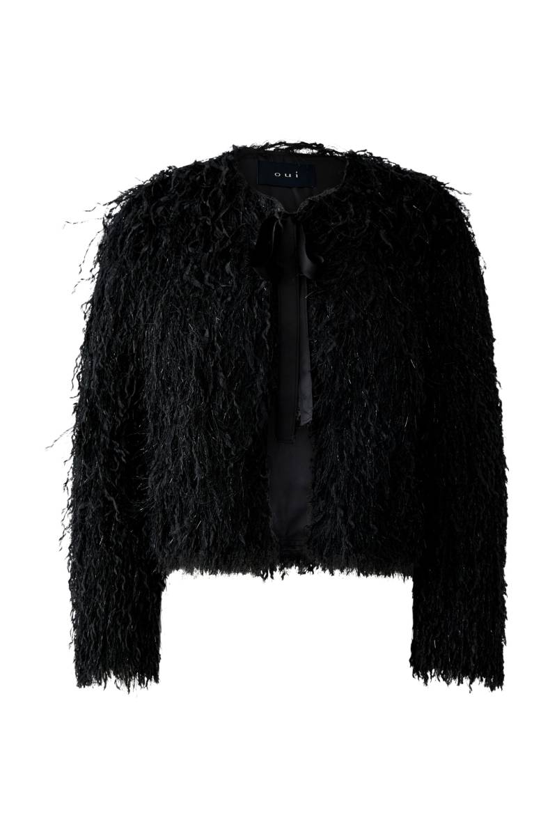 Oui - Jacke black - Gr. - 36 von Oui