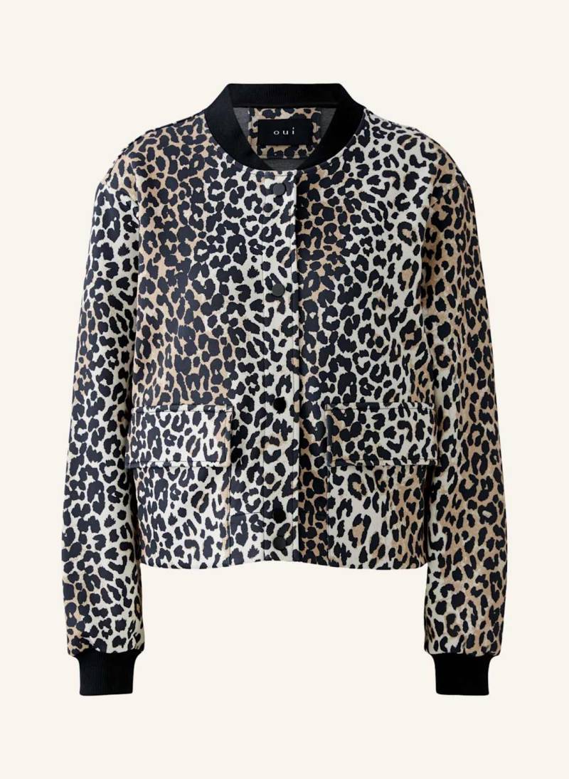 Oui Jacke braun von Oui