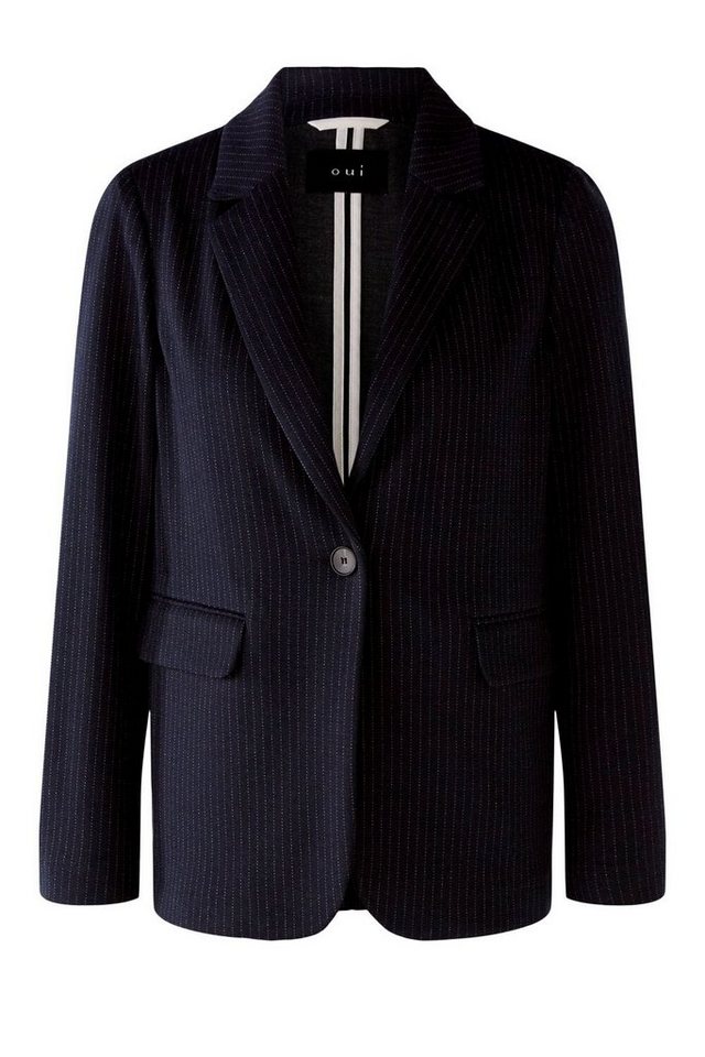 Oui Jackenblazer Blazer, dk blue grey von Oui