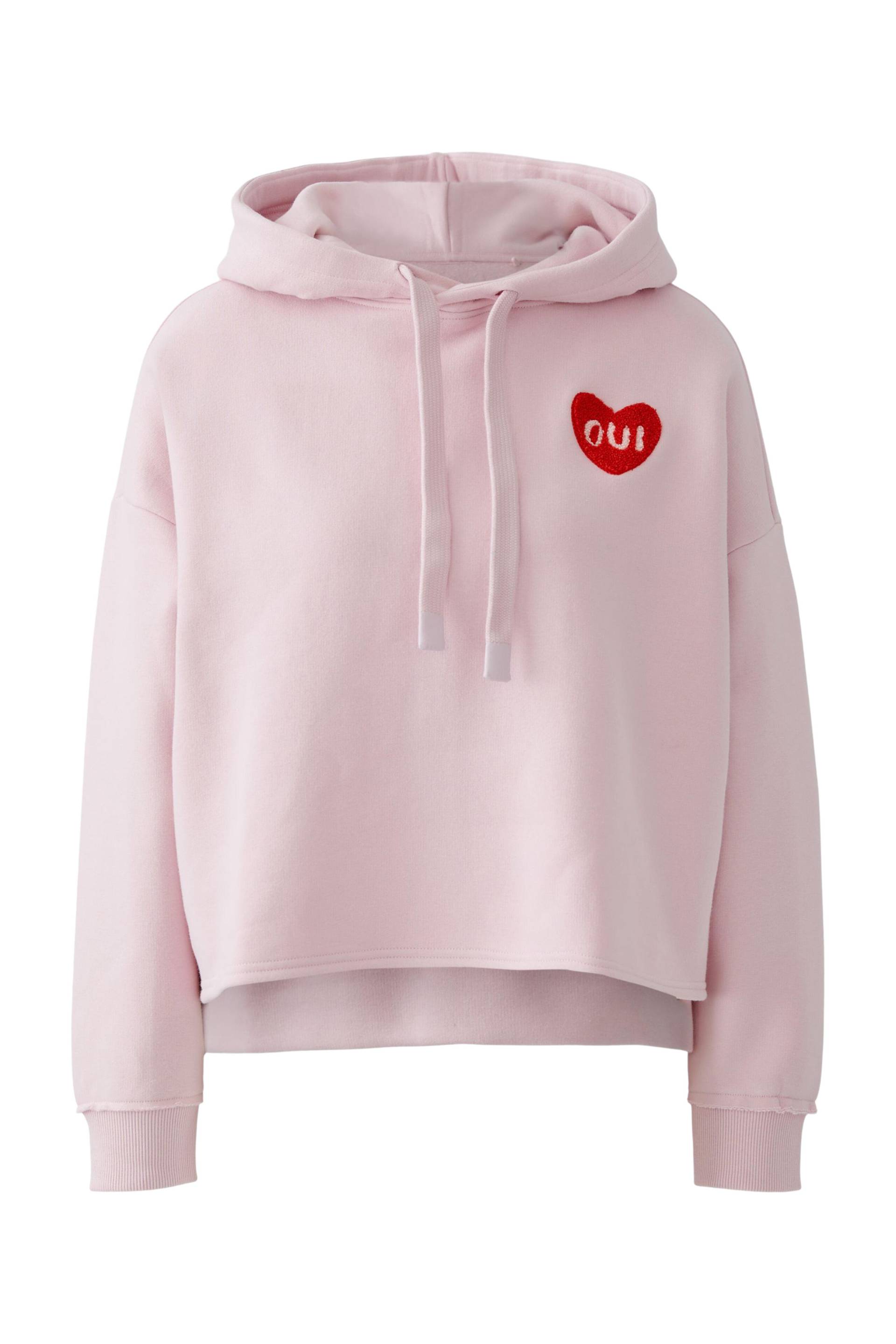 Oui - Kapuzensweatshirt bleached mauve - Gr. - 34 von Oui