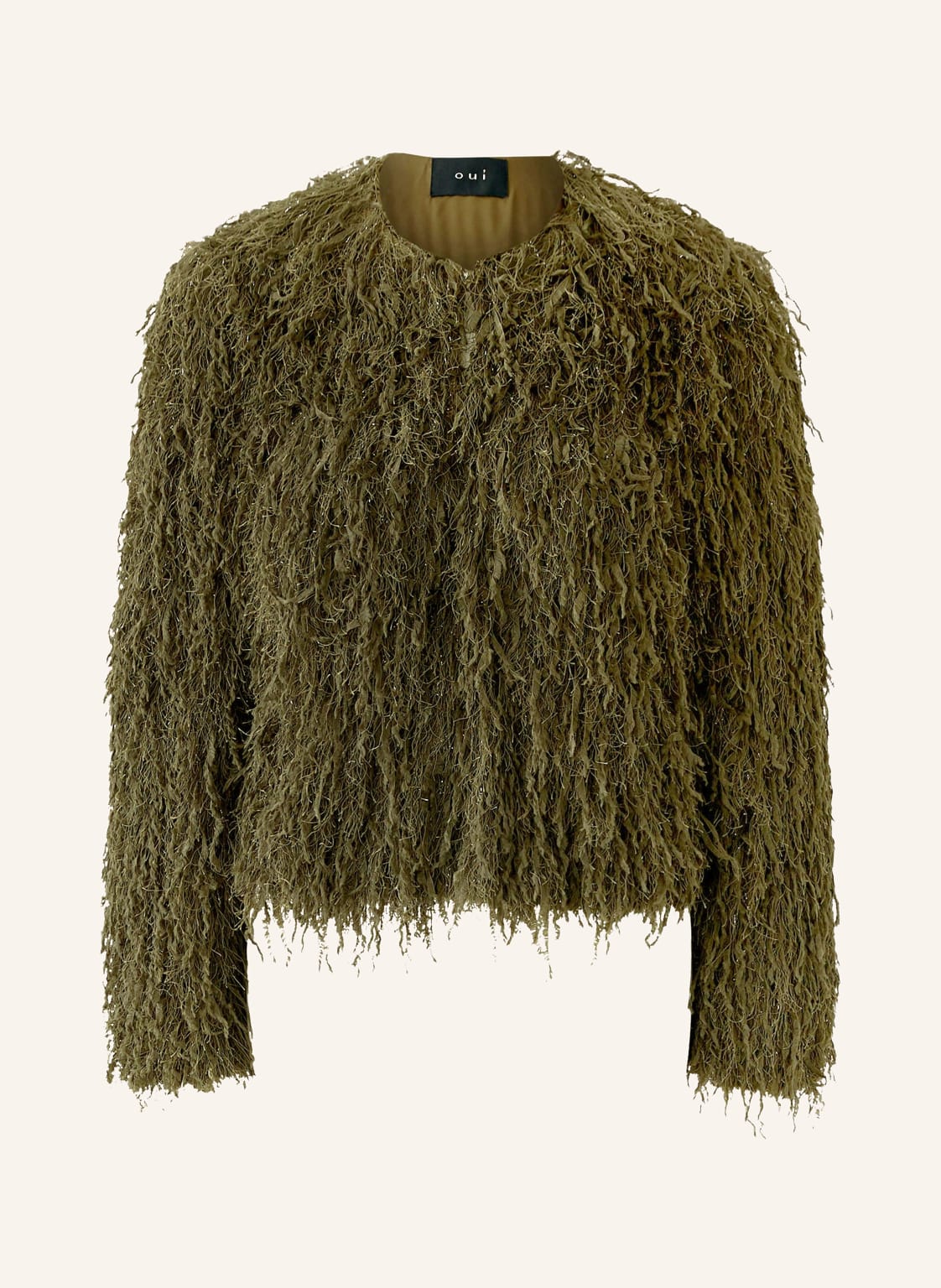 Oui Kastenjacke gruen von Oui