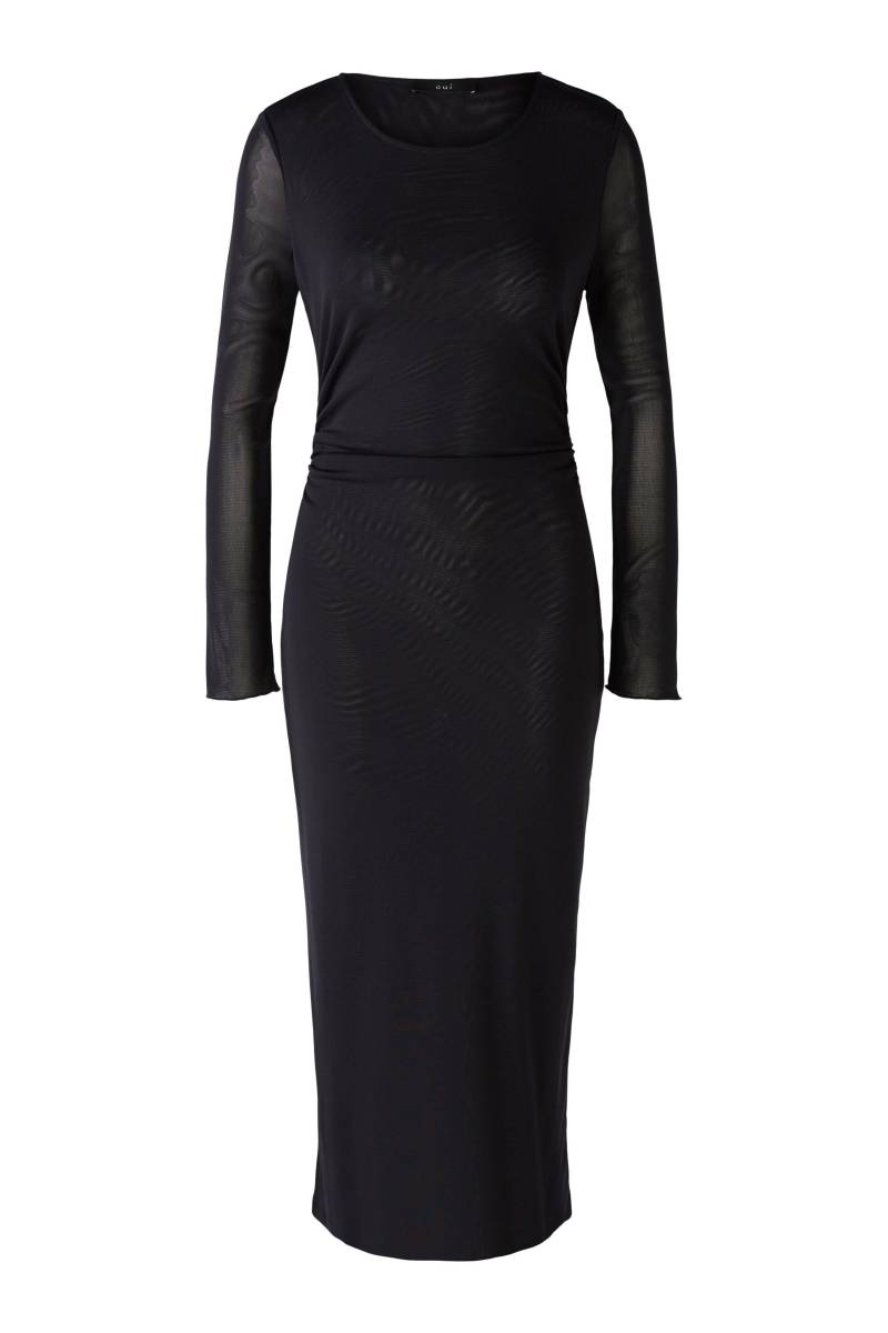 Oui - Kleid Midilänge black - Gr. - 38 von Oui