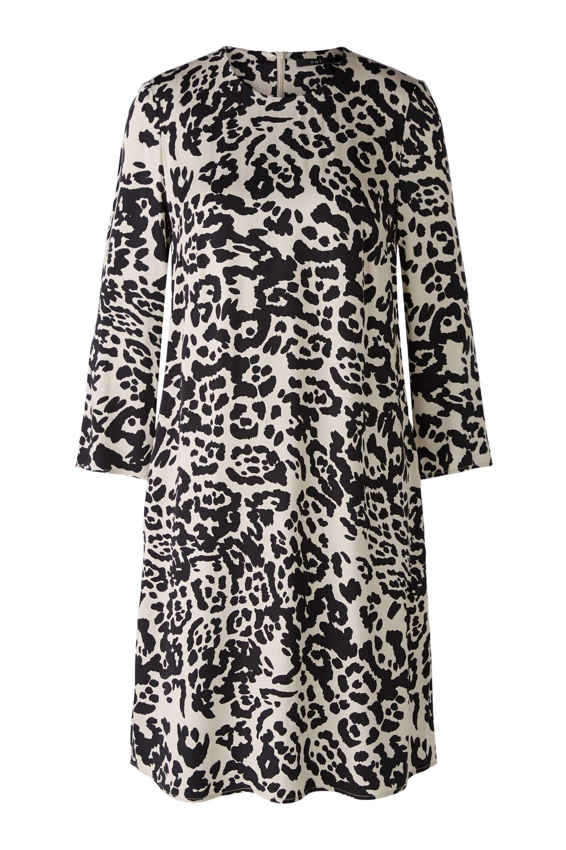 Oui - Kleid reine Viskose lt stone grey - Gr. - 36 von Oui