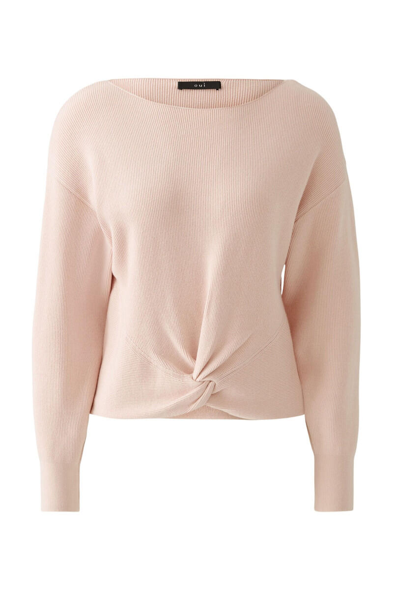 Oui - Kuscheliger Pullover pink - Gr. - 38 von Oui