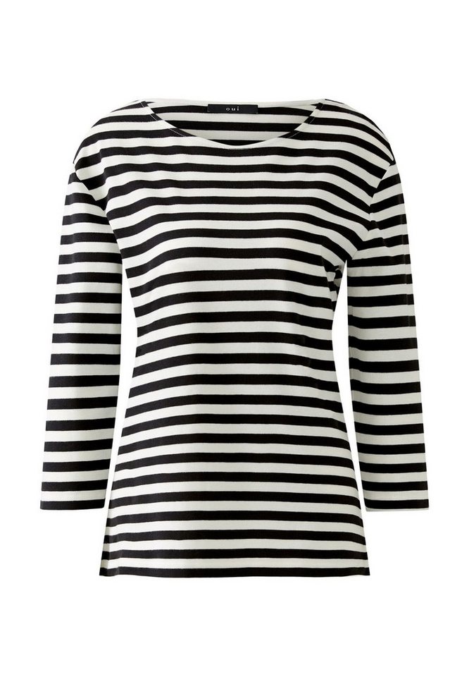 Oui Langarmshirt SOLEILA T-Shirt von Oui