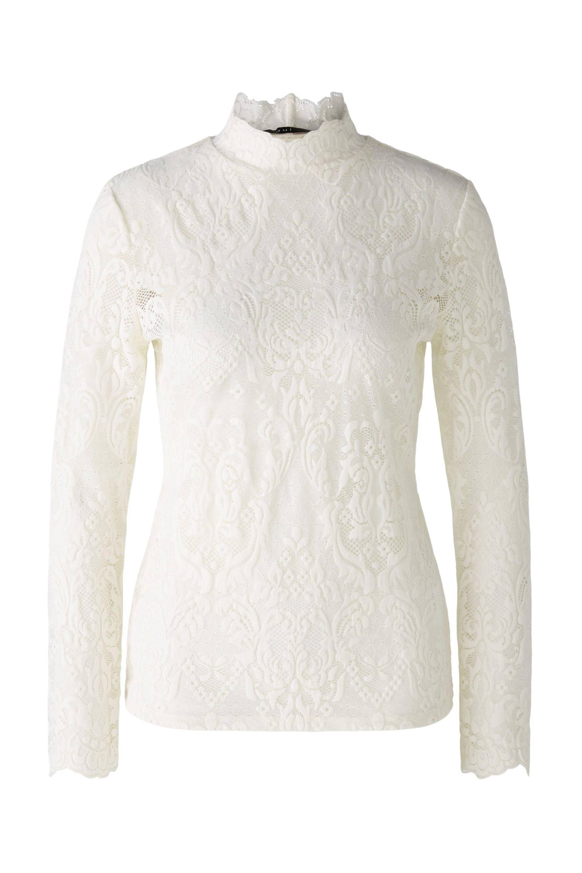 Oui - Langarmshirt halbtransparent pristine - Gr. - 44 von Oui