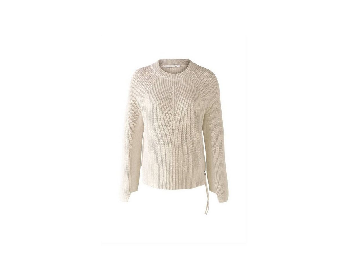 Oui Longpullover uni regular fit (1-tlg) von Oui