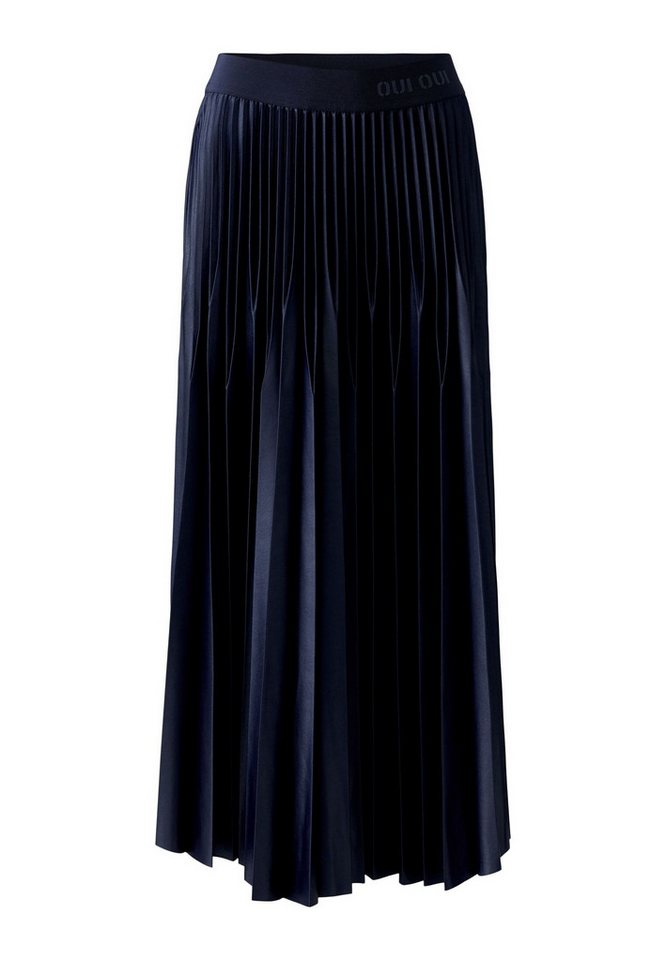 Oui Maxirock Plisséerock von Oui