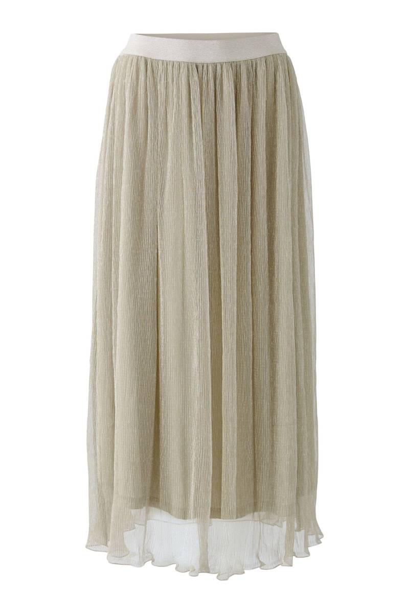 Oui - Maxirock Tüll mit Glanzgarn silver stone - Gr. - 38 von Oui