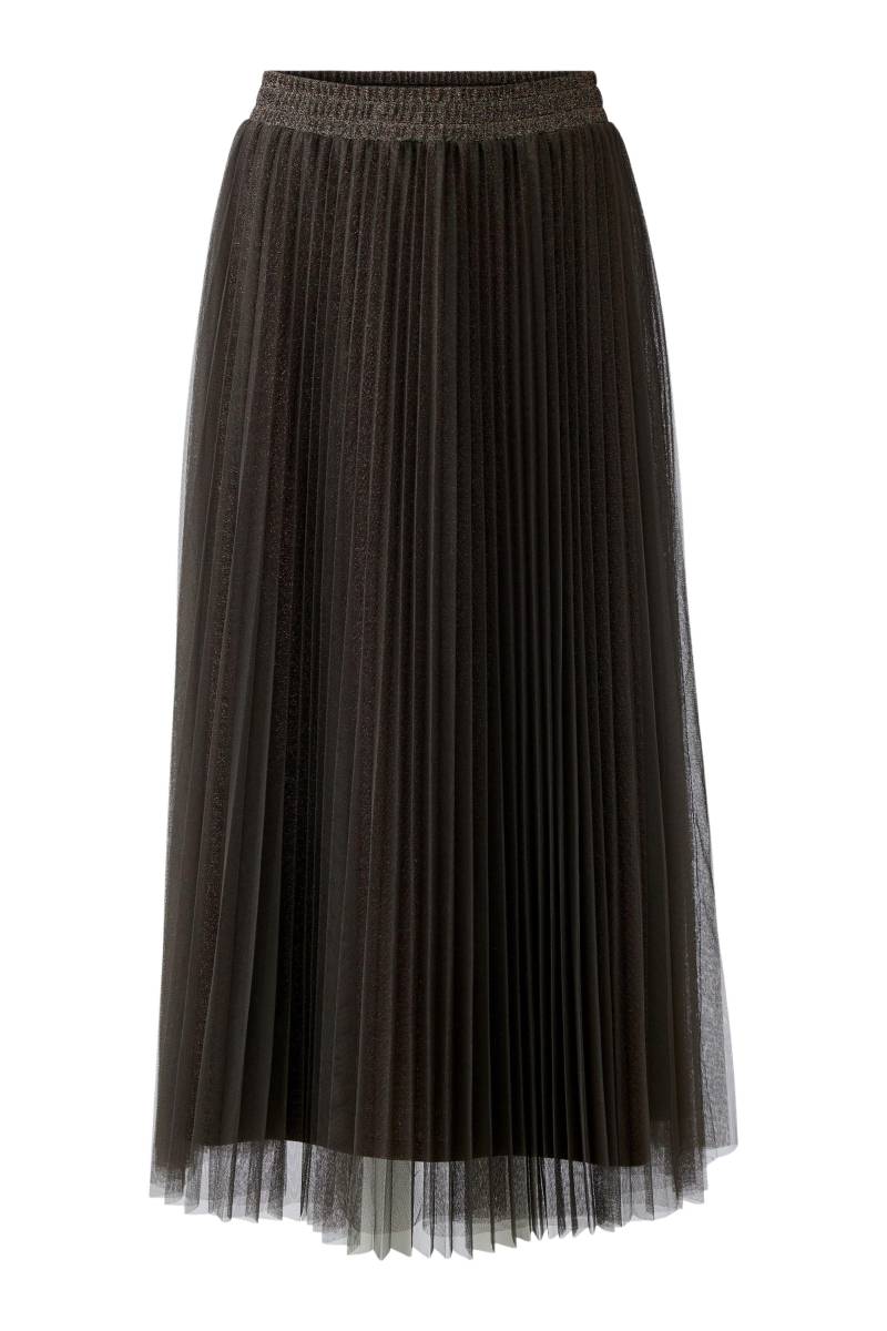 Oui - Plisseerock espresso - Gr. - 36 von Oui