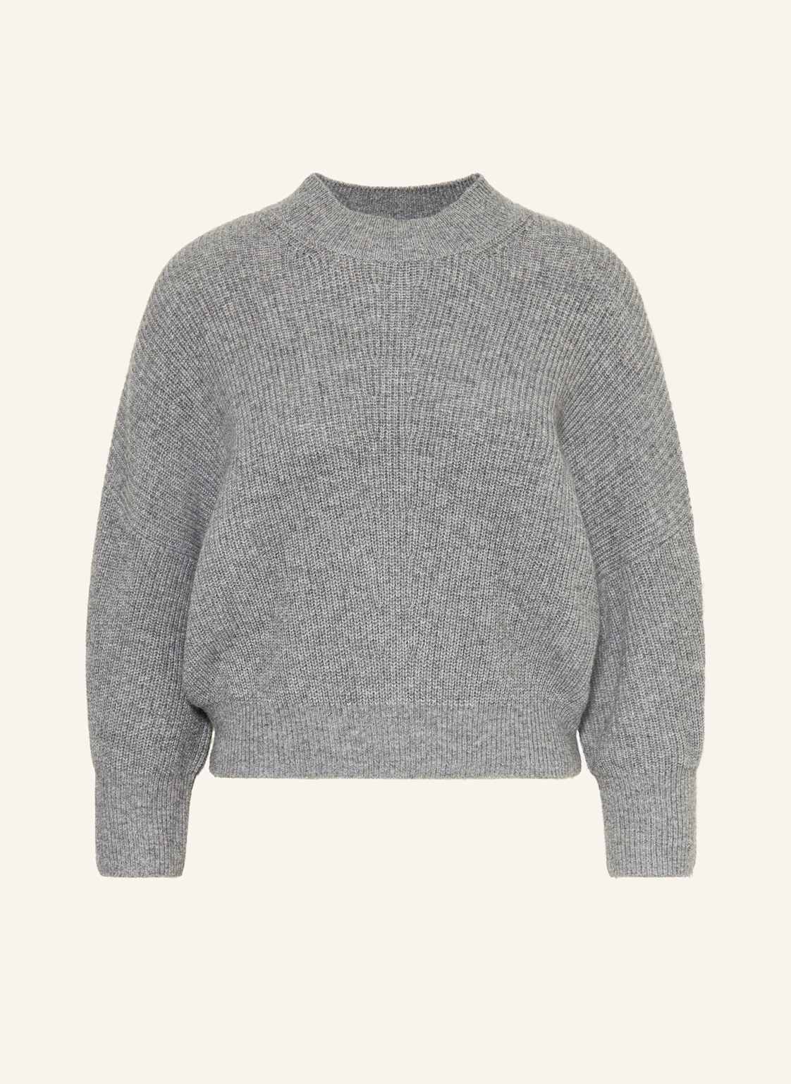 Oui Pullover Mit 3/4-Arm grau von Oui