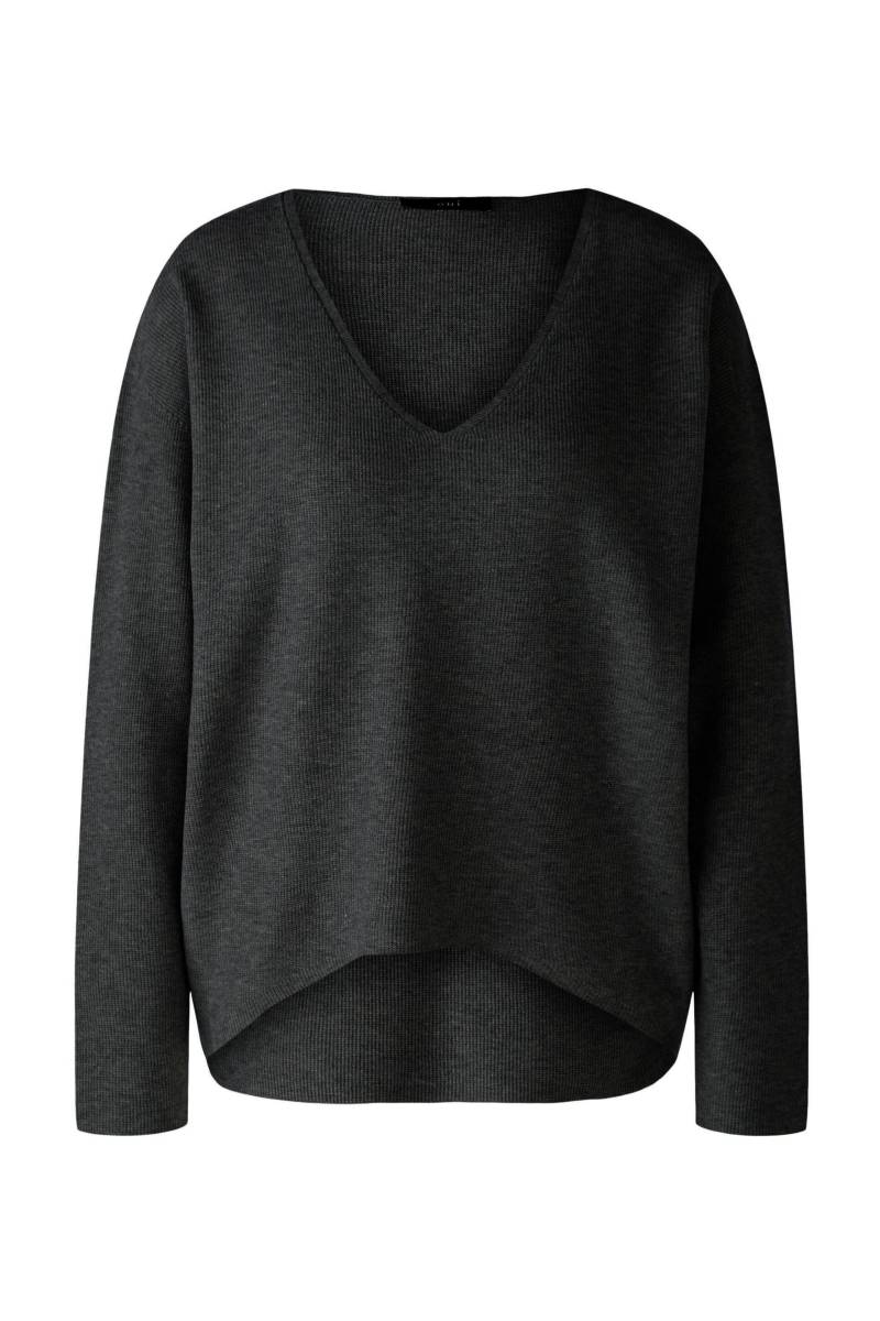 Oui - Pullover Viskosemischung black - Gr. - 38 von Oui