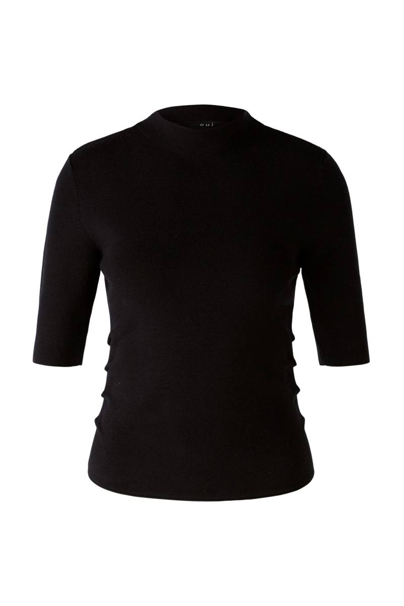 Oui - Pullover Viskosemischung black - Gr. - 42 von Oui
