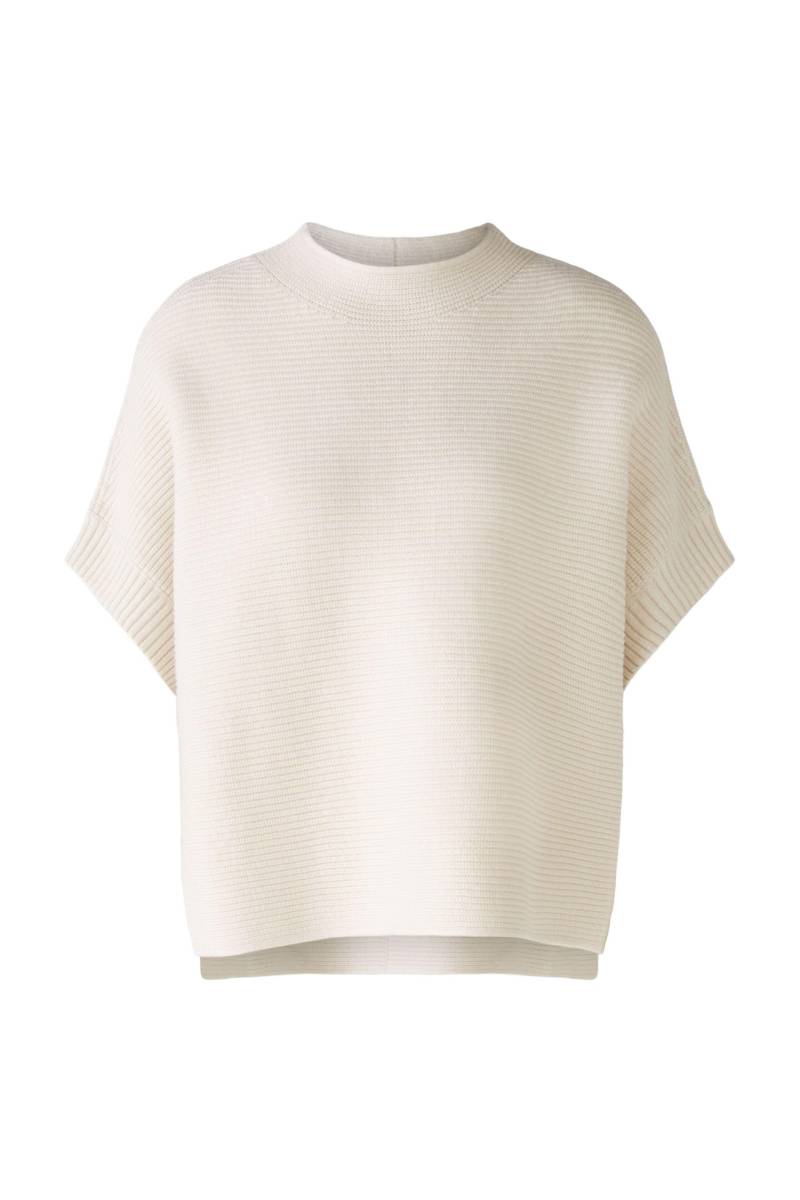 Oui - Pullover Viskosemischung offwhite - Gr. - 40 von Oui