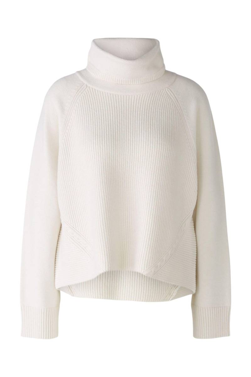 Oui - Pullover Viskosemischung offwhite - Gr. - 46 von Oui
