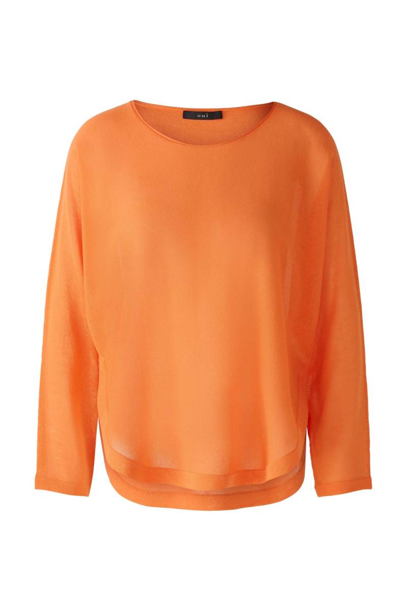 Oui - Pullover Viskosemischung vermillion orange - Gr. - 36 von Oui