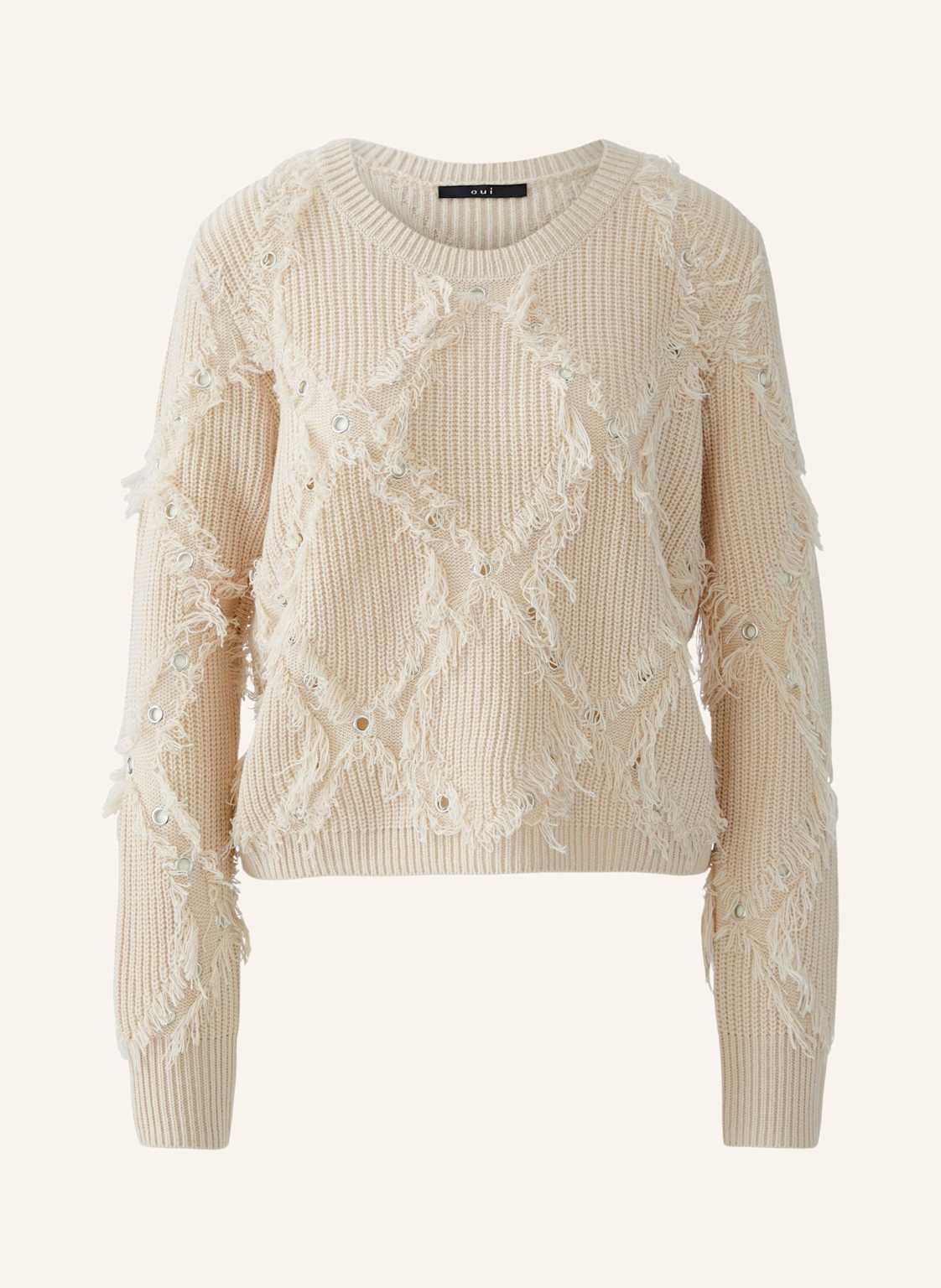 Oui Pullover beige Oui Pullover beige von Oui