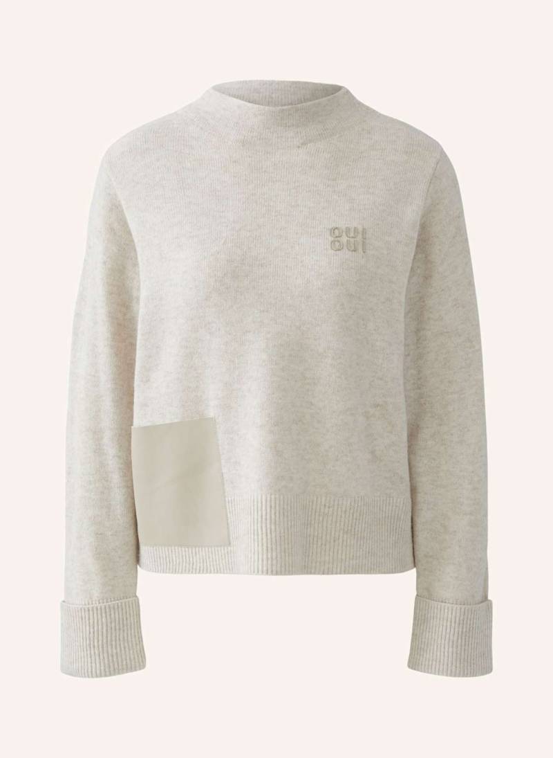 Oui Pullover beige von Oui