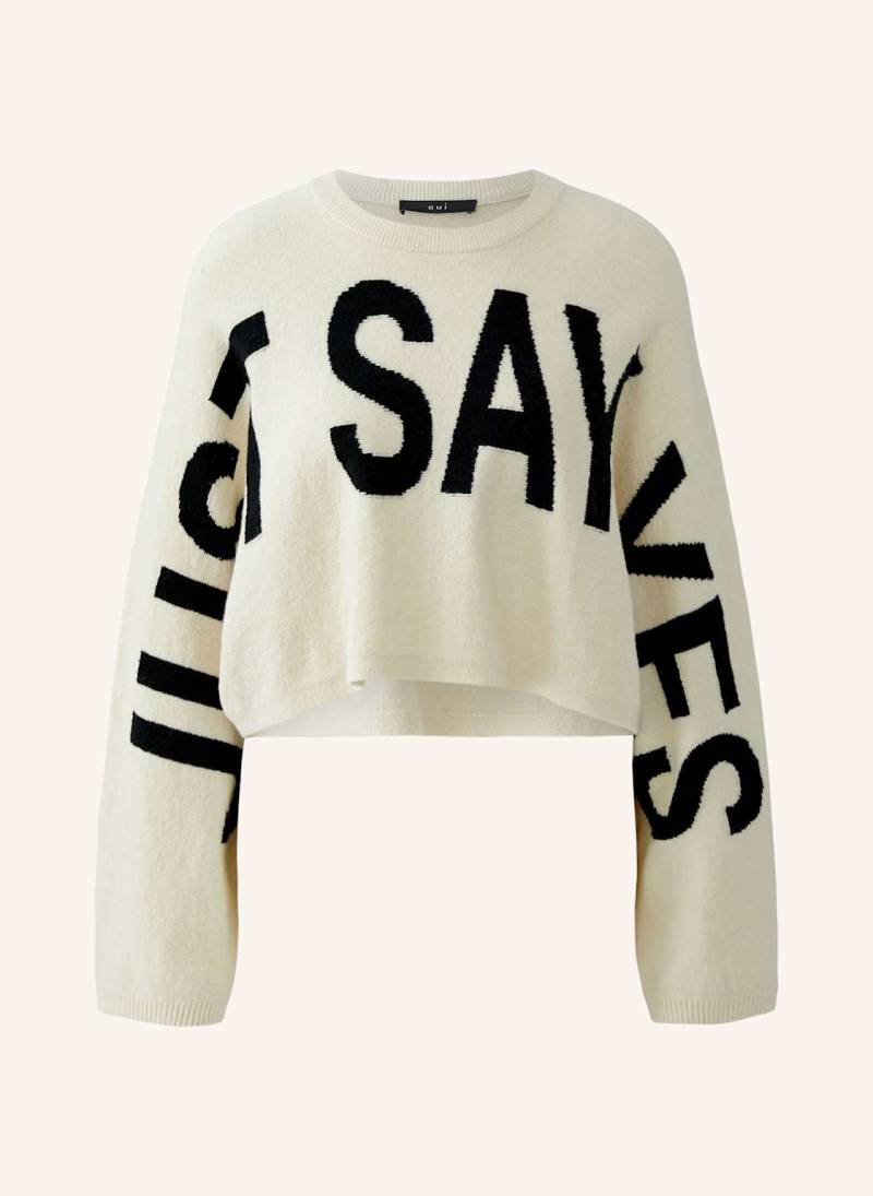 Oui Pullover beige von Oui
