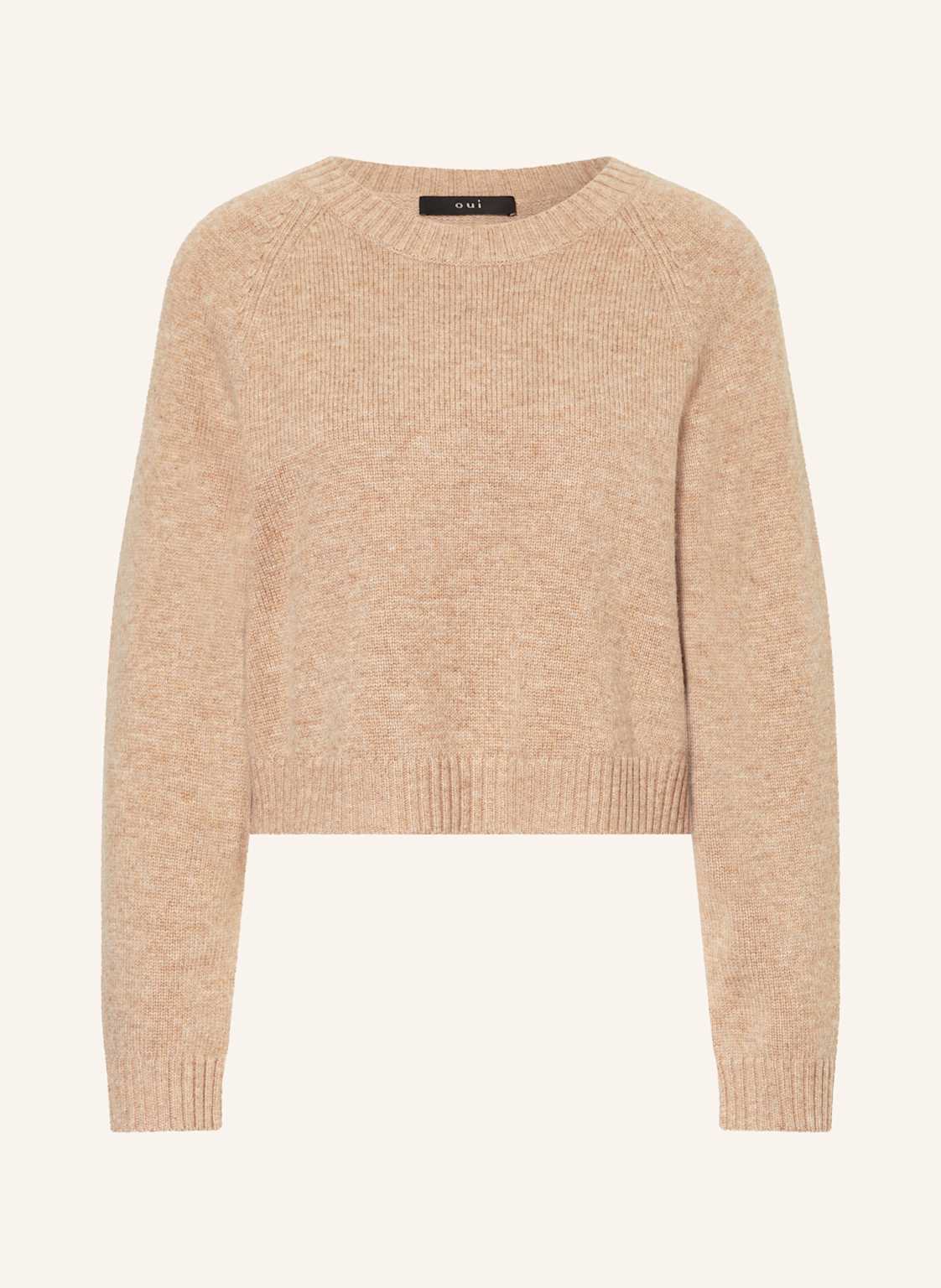 Oui Pullover beige von Oui