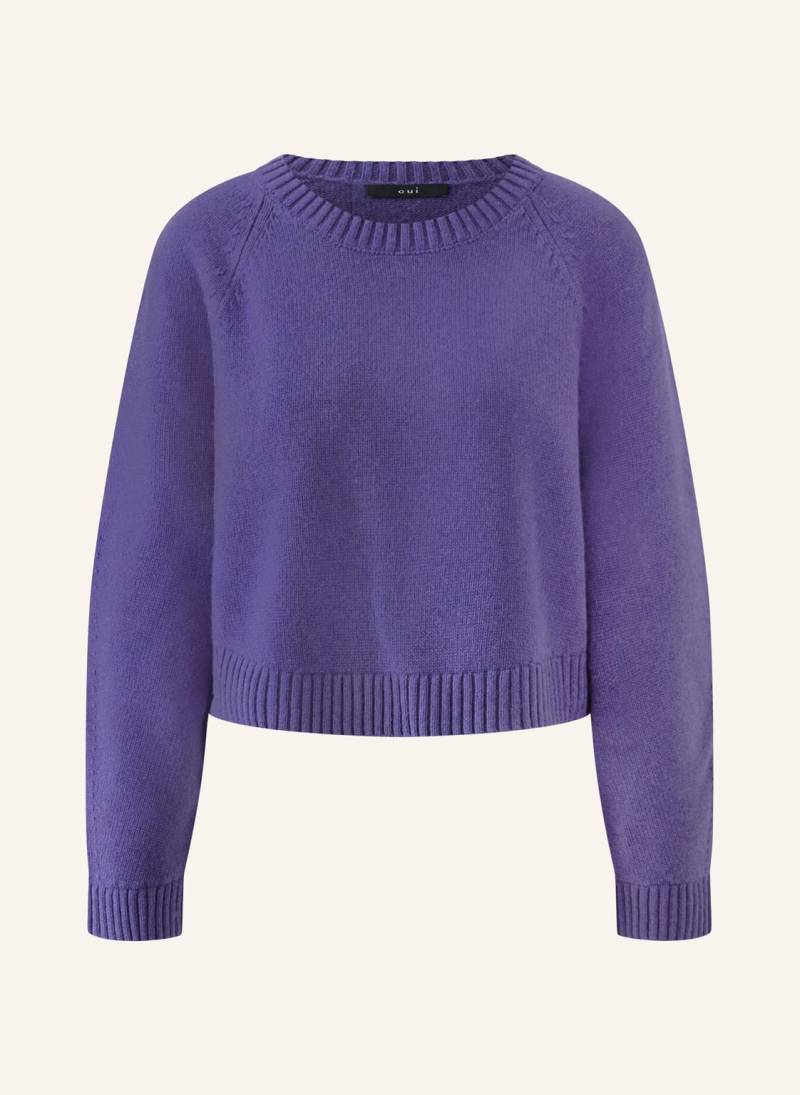Oui Pullover blau von Oui