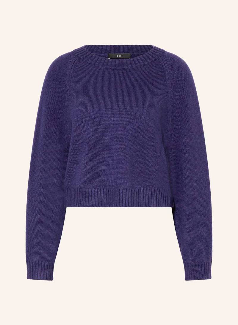 Oui Pullover blau von Oui