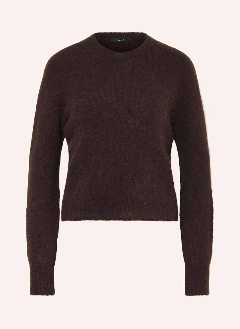 Oui Pullover braun von Oui