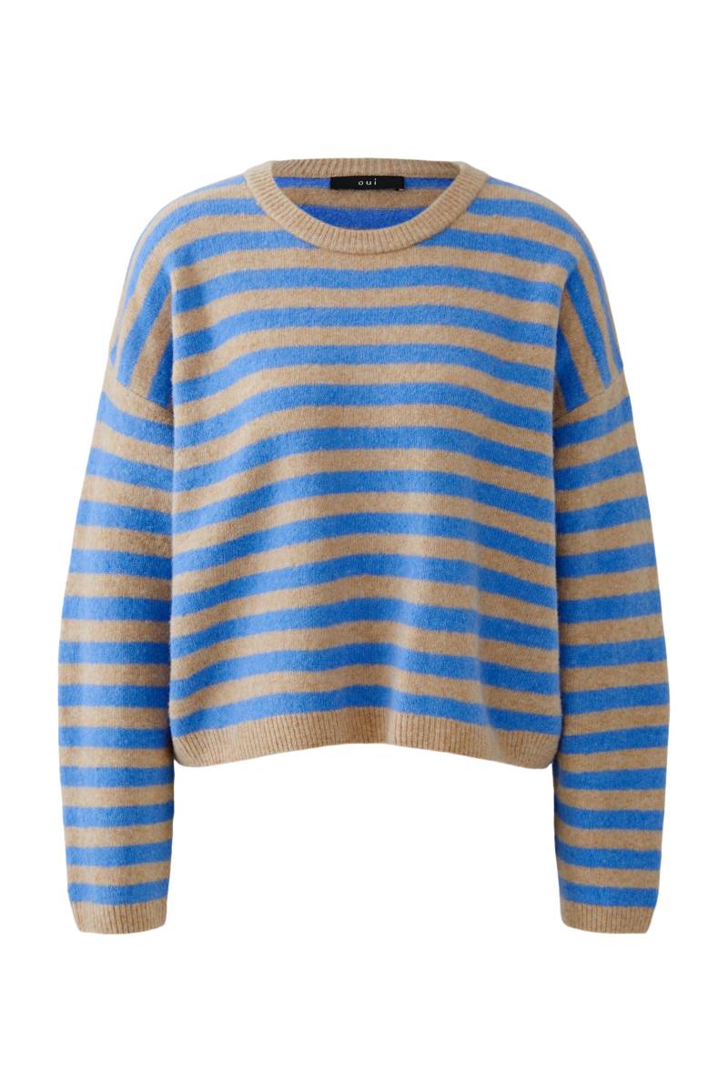 Oui - Pullover camel blue - Gr. - 40 von Oui