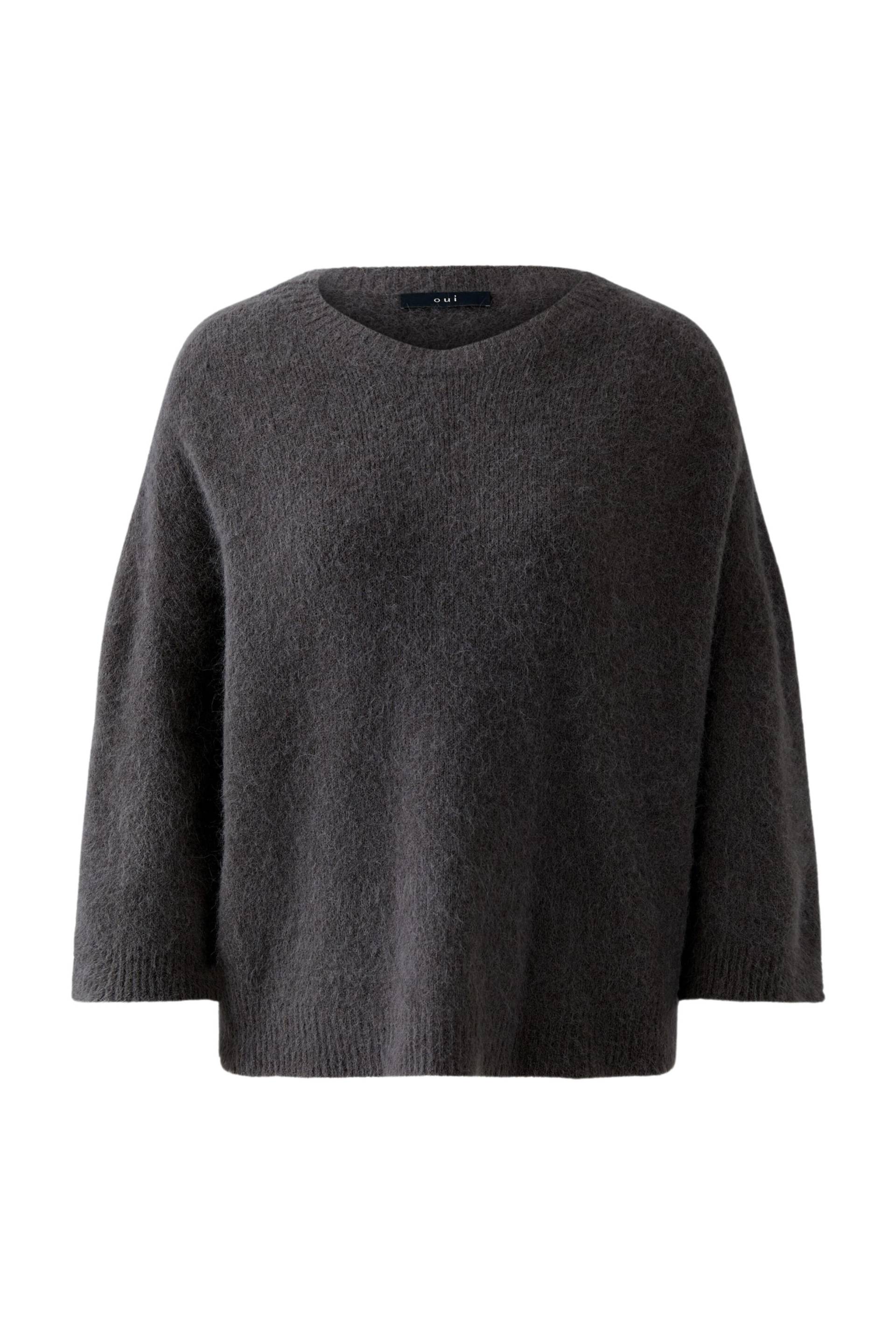 Oui - Pullover espresso - Gr. - 44 von Oui