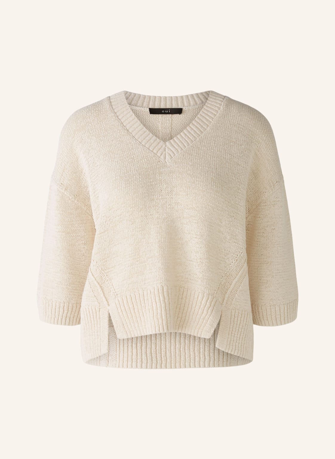 Oui Pullover grau von Oui