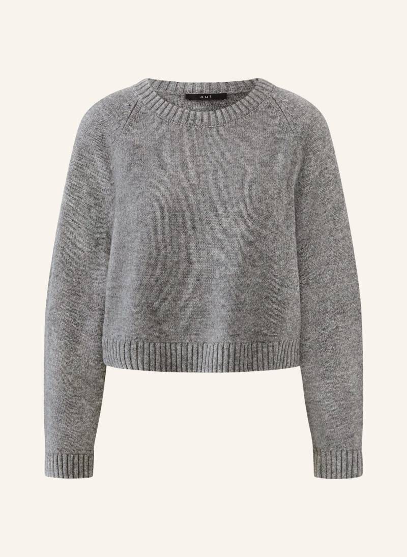 Oui Pullover grau von Oui