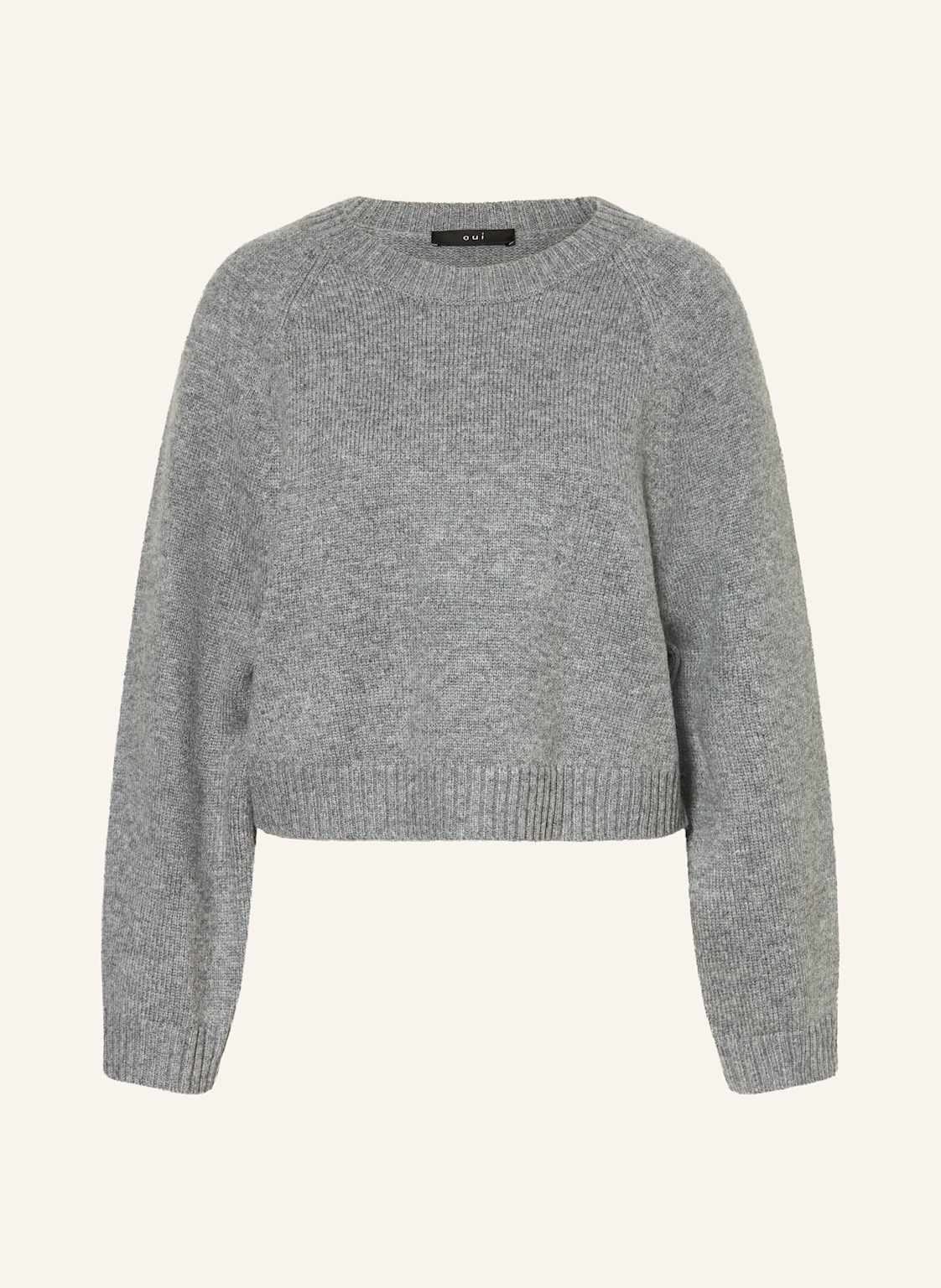 Oui Pullover grau von Oui