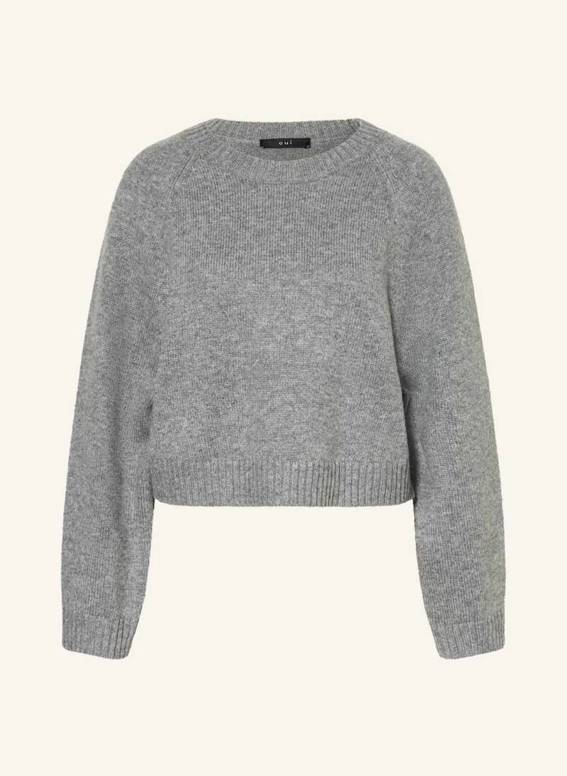 Oui Pullover grau von Oui