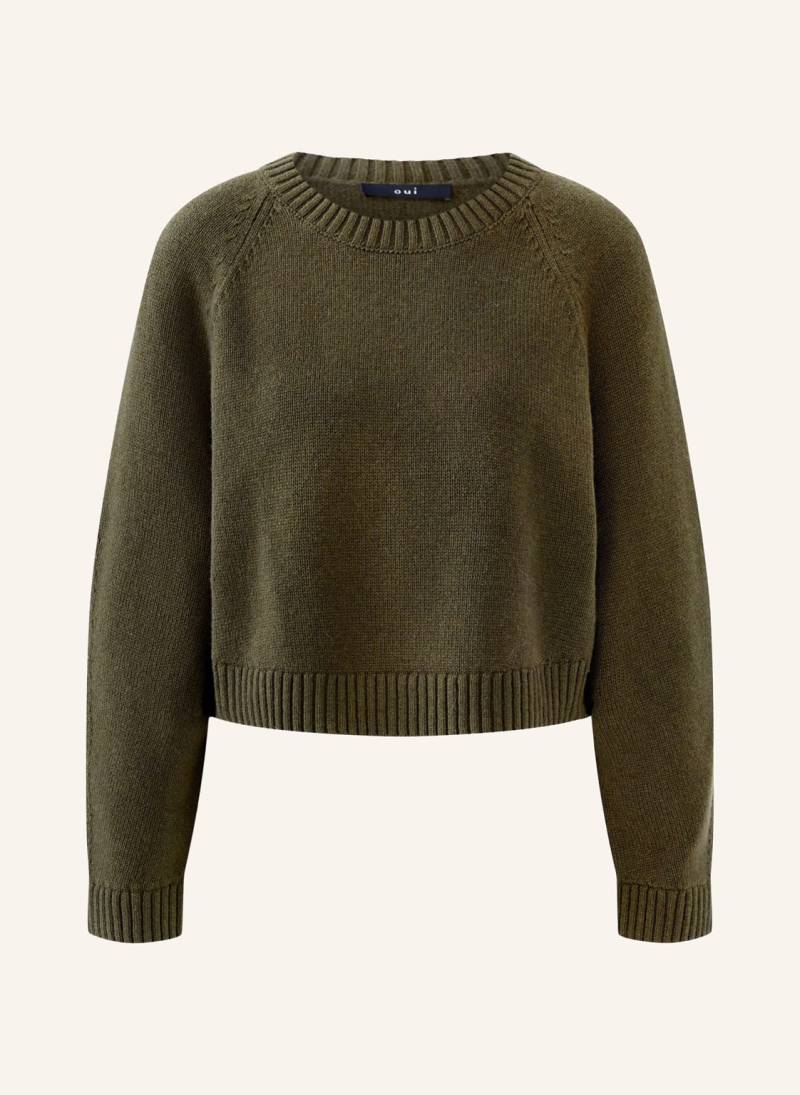 Oui Pullover gruen von Oui