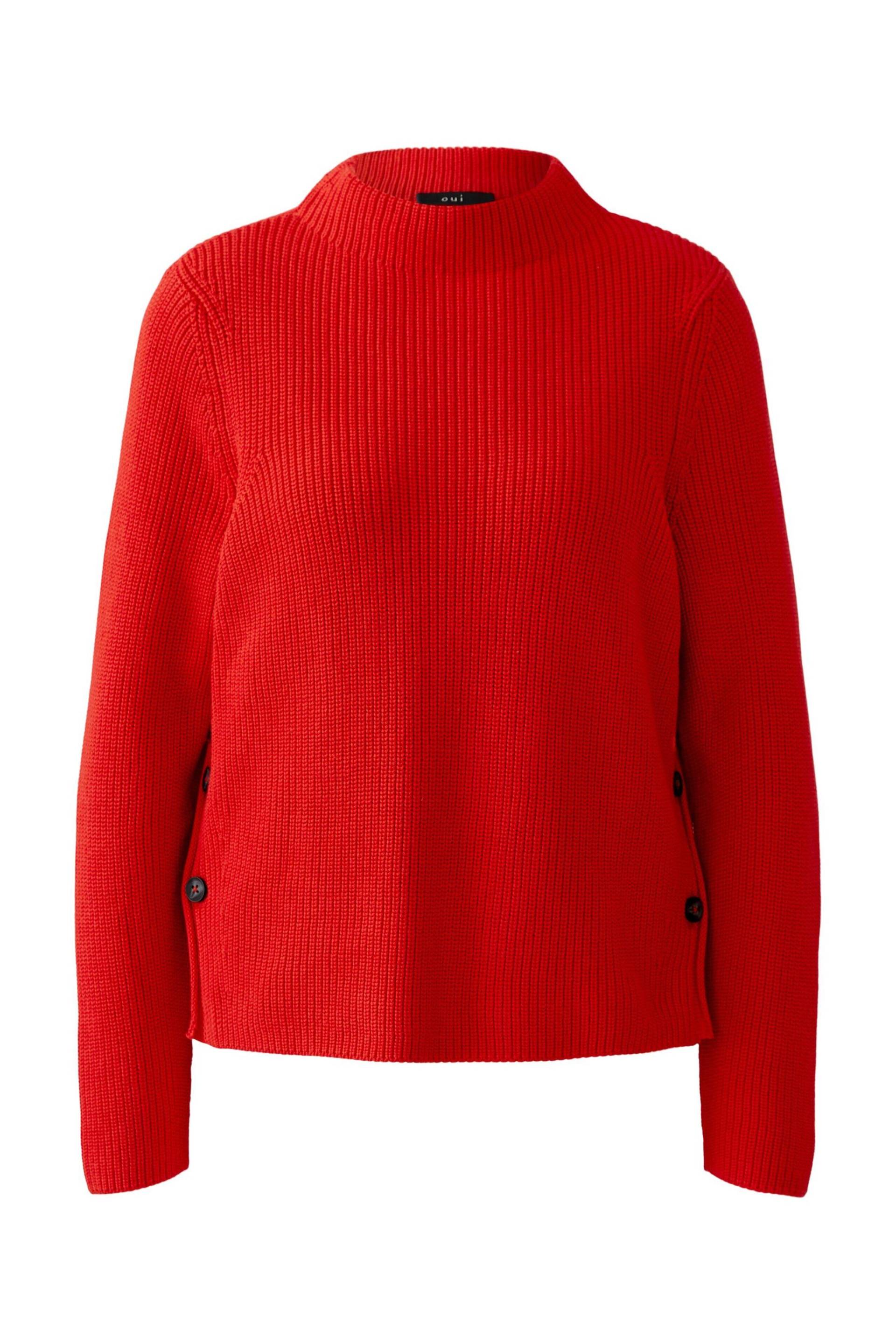 Oui - Pullover high risk red - Gr. - 38 von Oui