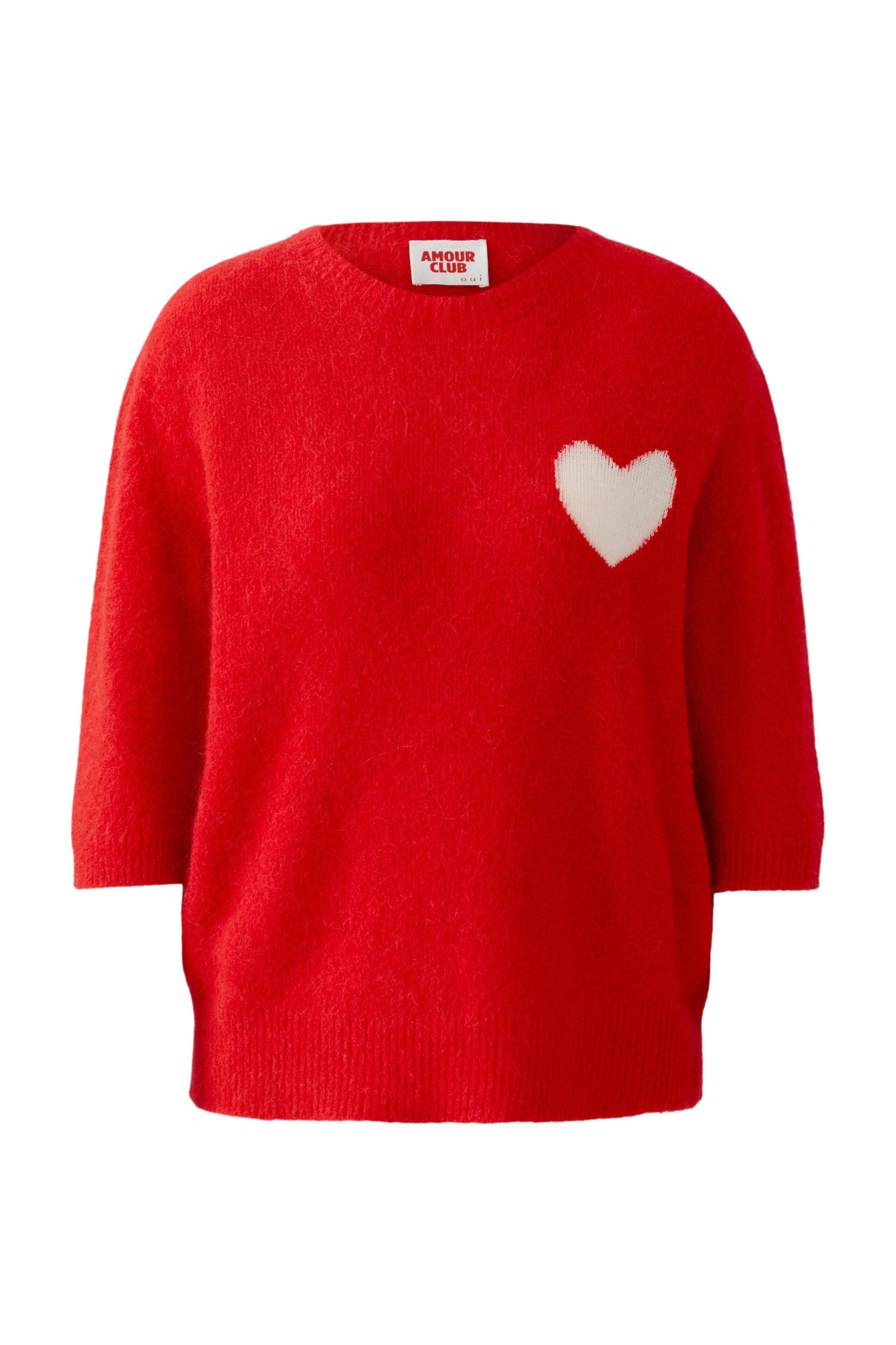 Oui - Pullover high risk red - Gr. - 40 von Oui