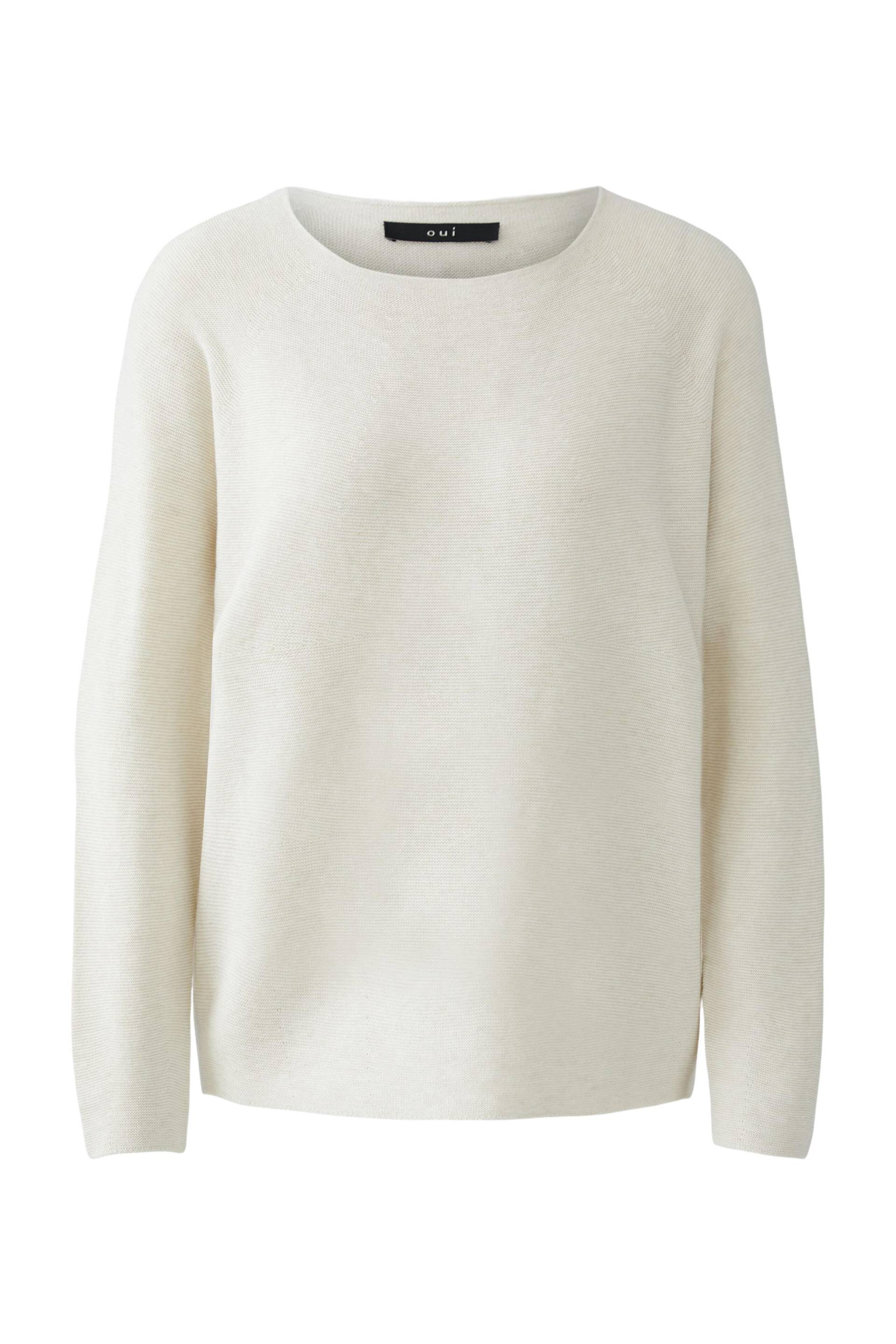 Oui - Pullover offwhite - Gr. - 36 von Oui