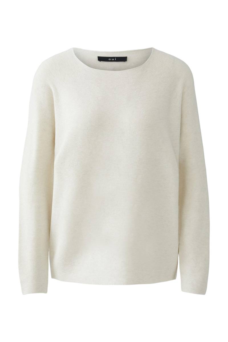 Oui - Pullover offwhite - Gr. - 36 von Oui