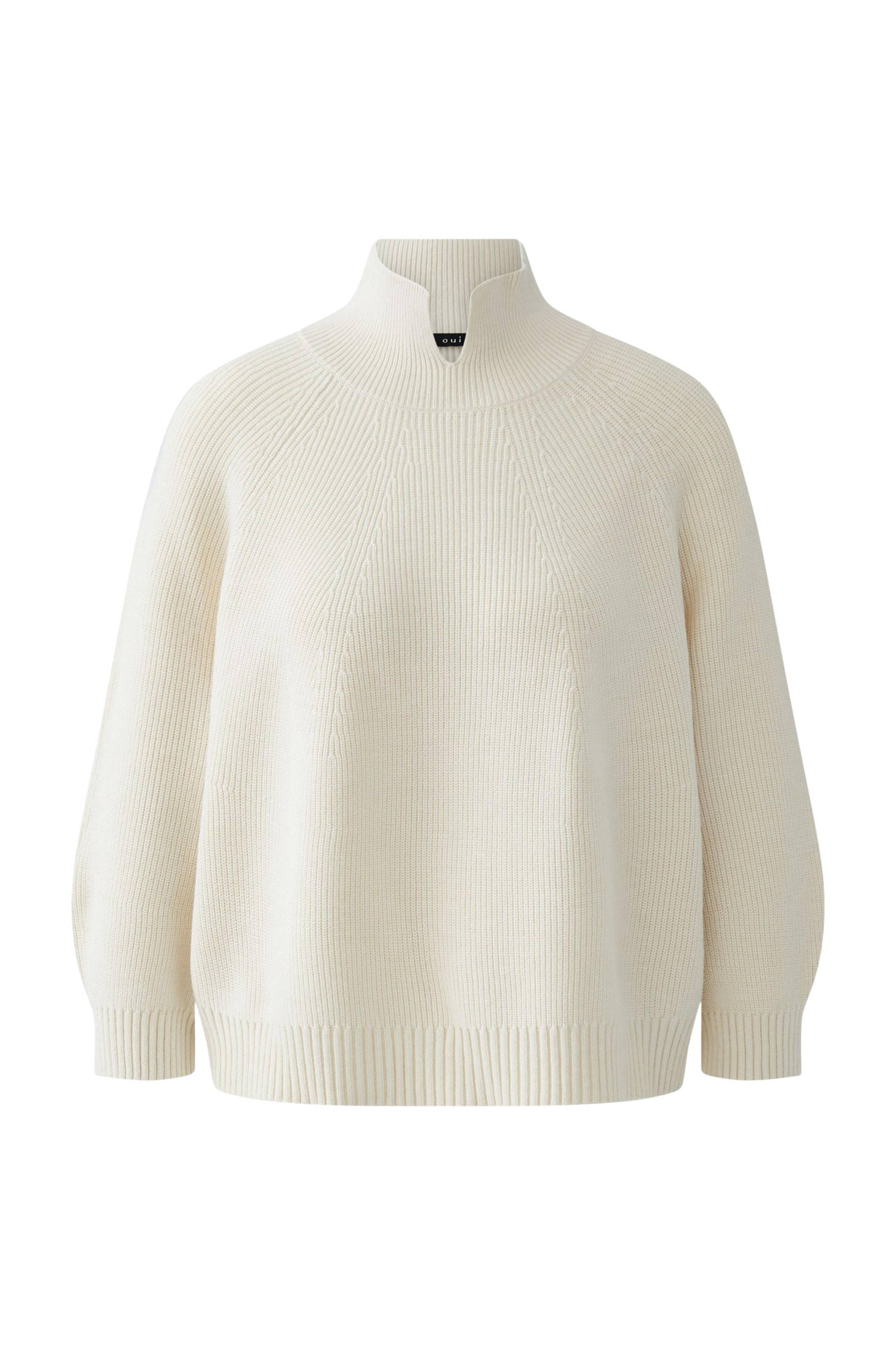 Oui - Pullover offwhite - Gr. - 38 von Oui