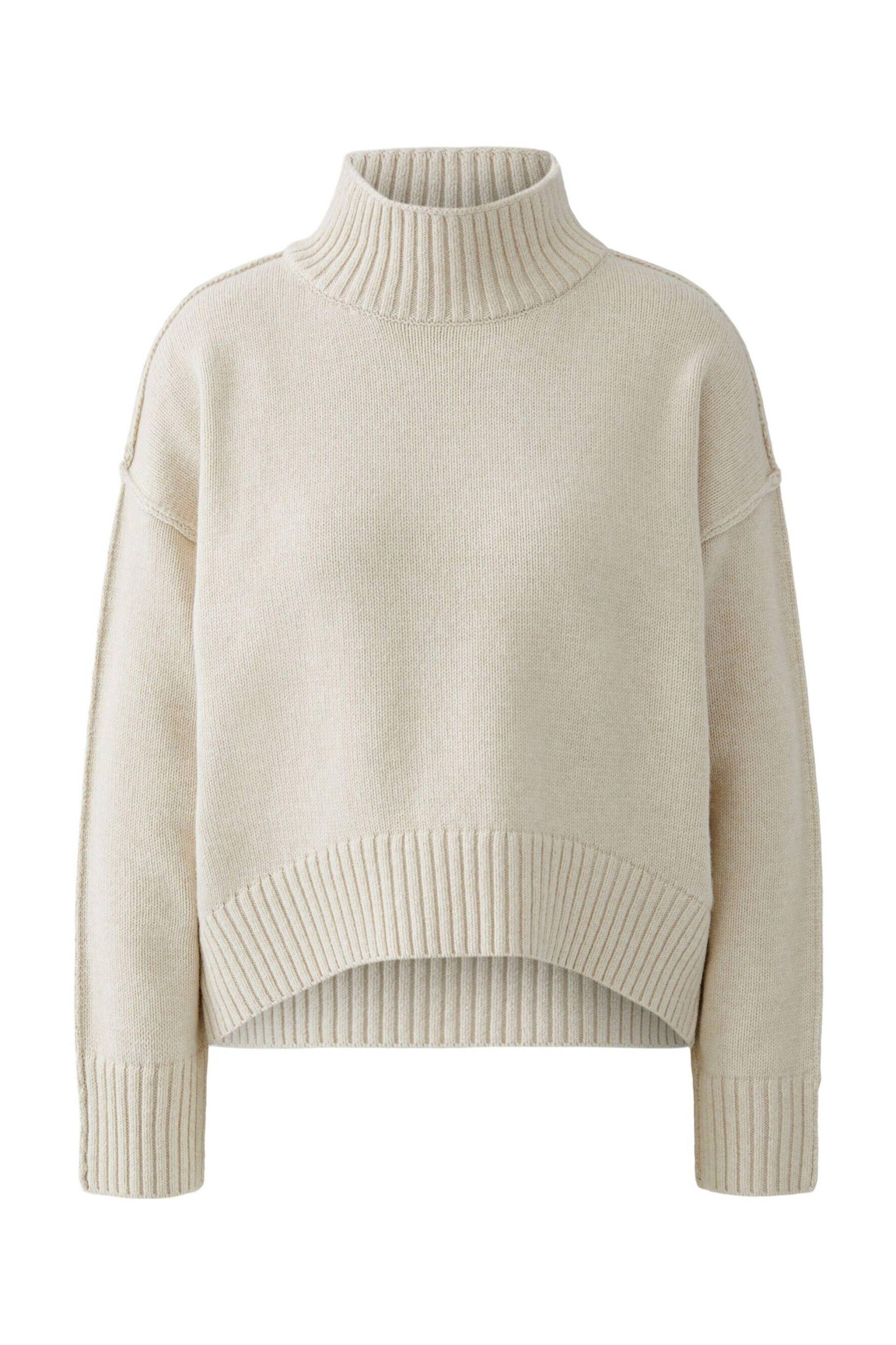 Oui - Pullover offwhite mel - Gr. - 36 von Oui