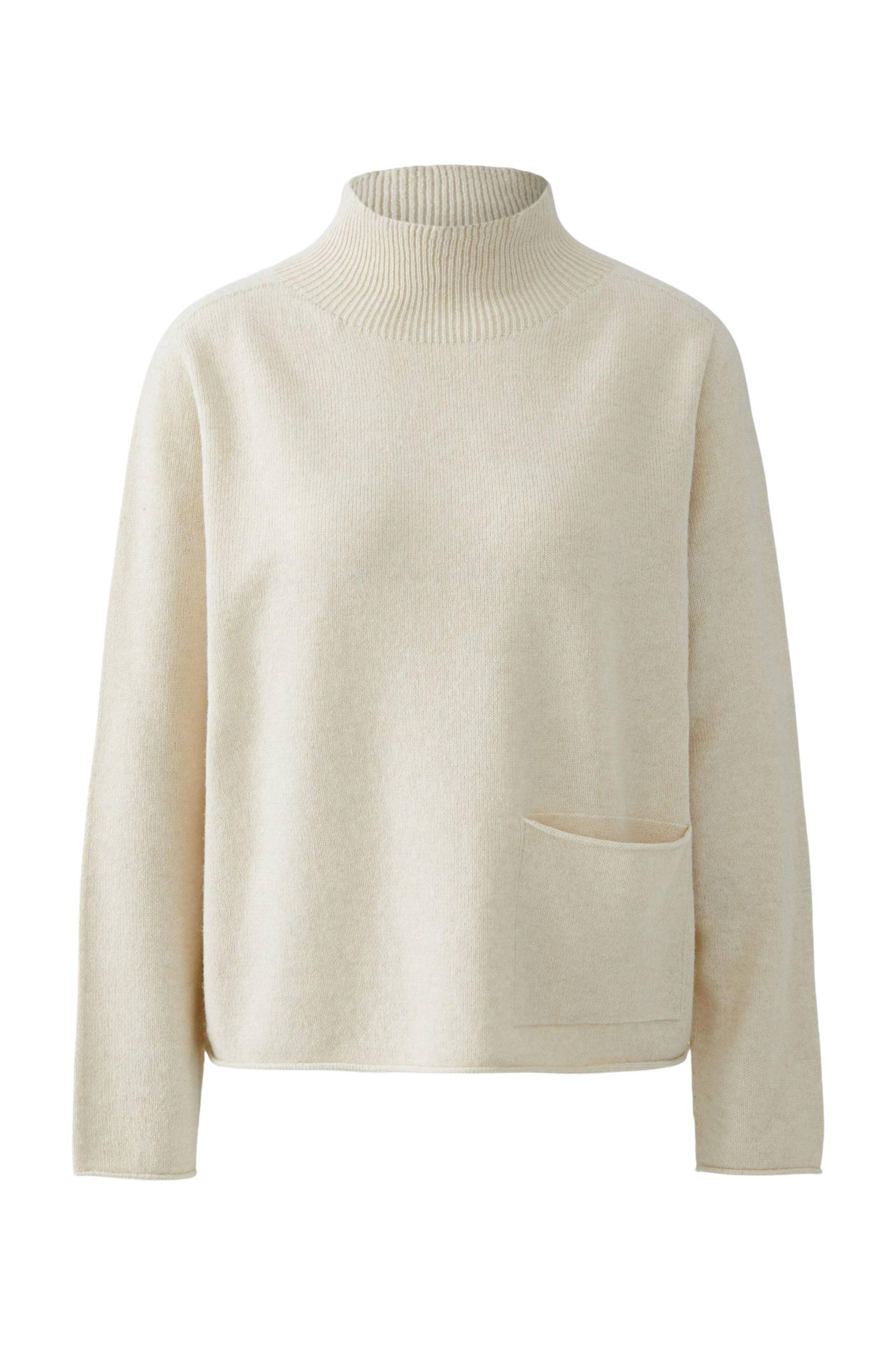 Oui - Pullover offwhite mel - Gr. - 40 von Oui