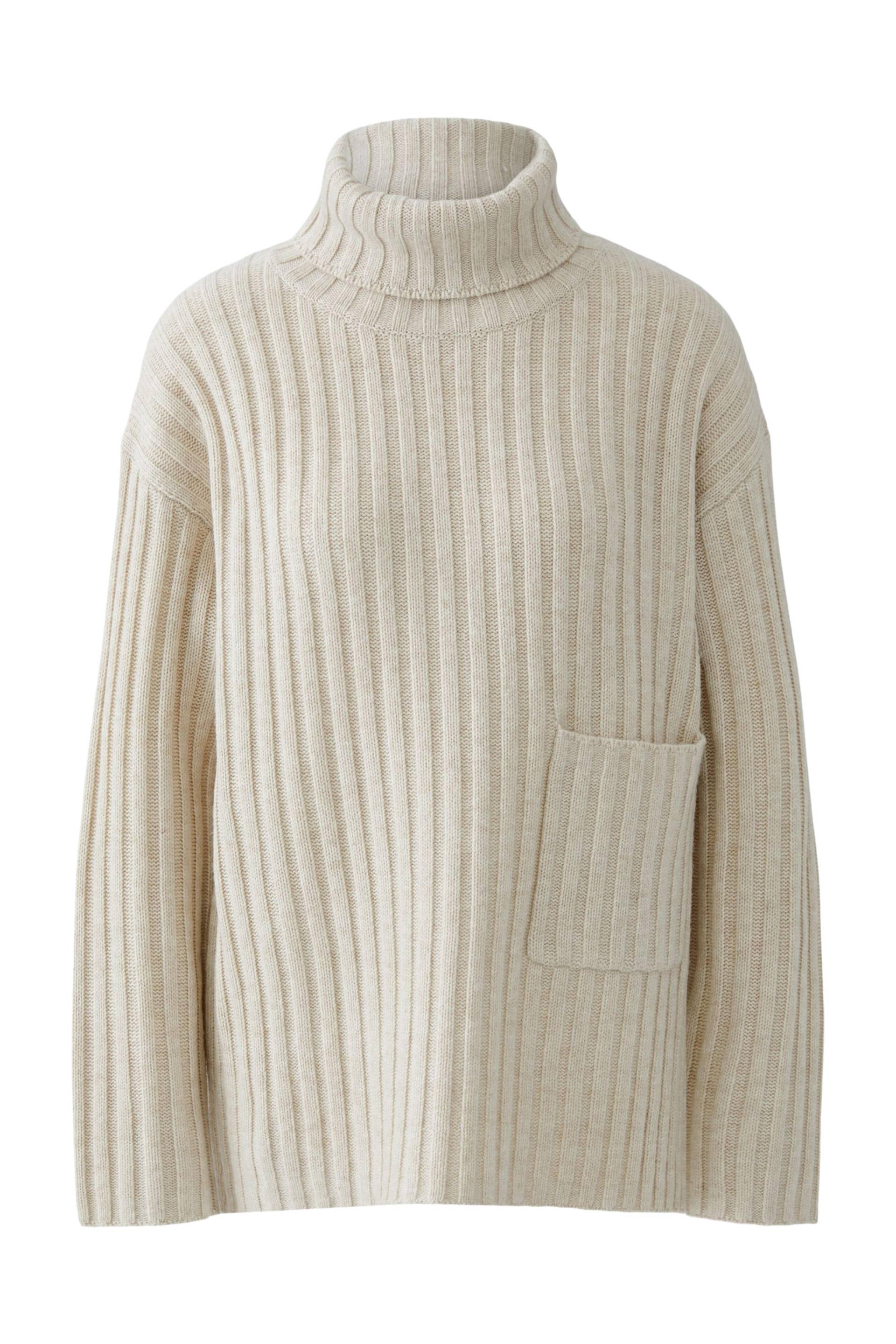 Oui - Pullover offwhite mel - Gr. - 42 von Oui
