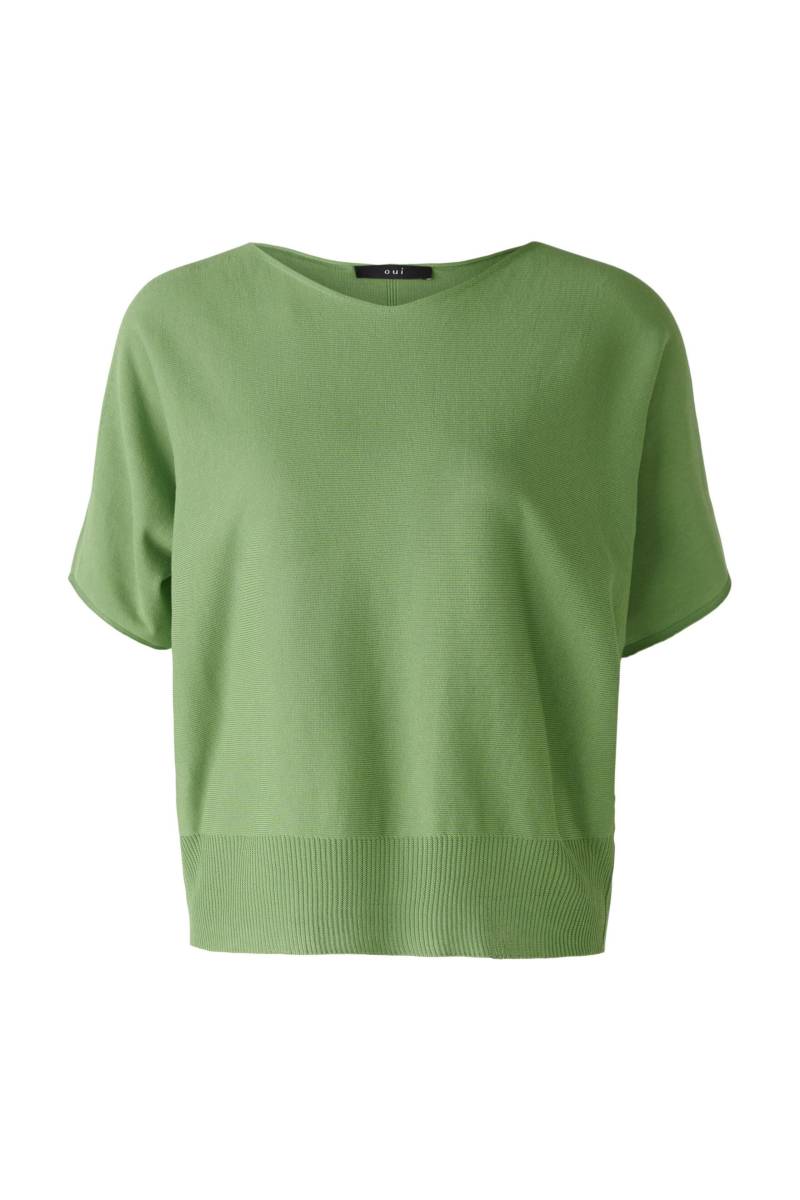 Oui - Pullover reine Baumwolle green - Gr. - 38 von Oui