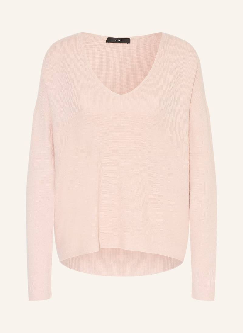 Oui Pullover rosa von Oui