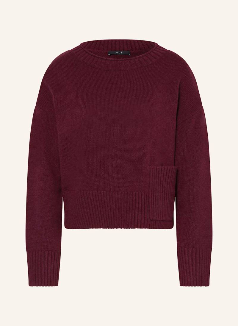 Oui Pullover rot von Oui