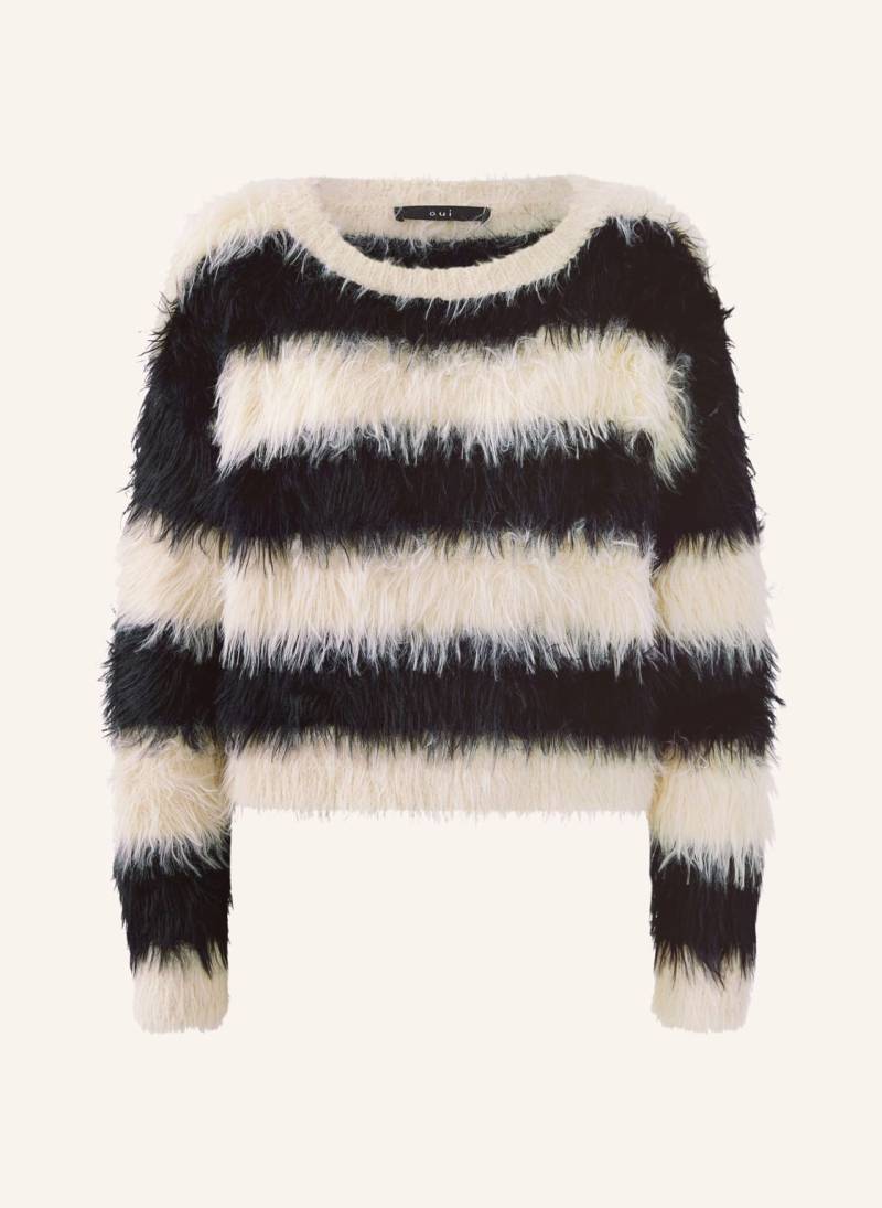 Oui Pullover schwarz von Oui